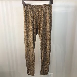 NWOT Old Navy Cheetah Print Leggings Large